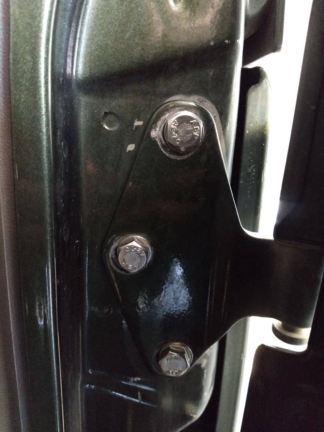 JK Wrangler Jeep Bolts - JK Jeep Wrangler INNER Door Hinge 10 Rust Proof Stainless Steel Bolts